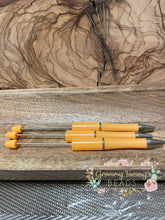 Load image into Gallery viewer, Beadable Pen - Pastel Creamsicle Beadable
