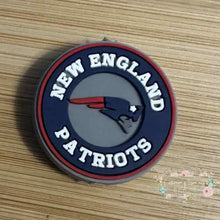 Load image into Gallery viewer, B-Football Silicone Focal Bead Focal
