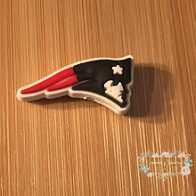 Load image into Gallery viewer, Patriots - Silicone Focal Bead Silicone Focal Bead
