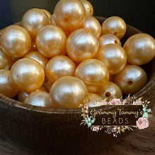 Load image into Gallery viewer, Peach 15Mm Silicone Bead Round Beads
