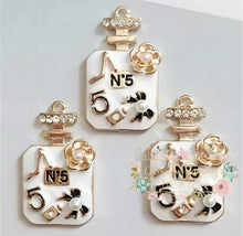 Load image into Gallery viewer, Perfume Metal Golden Charm Pendant - 1 Count Charms
