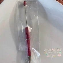 Load image into Gallery viewer, Beadable Pen - Pink Beadable Pen
