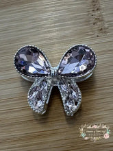 Load image into Gallery viewer, Pink Bow Knot Rhinestone Bead
