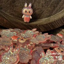 Load image into Gallery viewer, Pink Lubub Glitter Shaker Flatback Glitter Flatback
