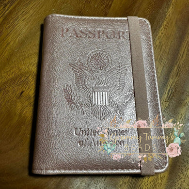 Pink Passport Holder