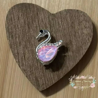 Pink Rhinestone Aurora Flamingo Crystal Bead Rhinestone Designs