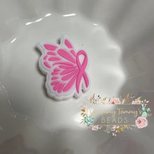 Load image into Gallery viewer, Focal - Pink Ribbon Butterfly Focal
