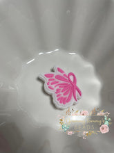 Load image into Gallery viewer, Focal - Pink Ribbon Butterfly Focal
