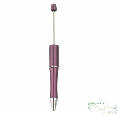 Plum Beadable Pen Beadable Pen