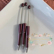 Load image into Gallery viewer, Beadable Pen - Plum Beadable Pen
