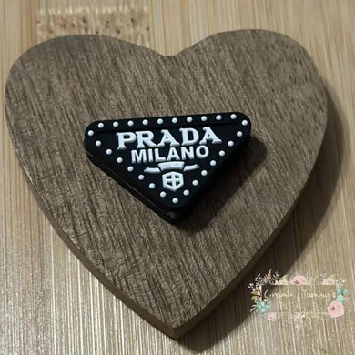Prad Black Silicone Focal Bead Silicone Focal Bead