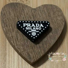 Load image into Gallery viewer, Prad Black Silicone Focal Bead Silicone Focal Bead
