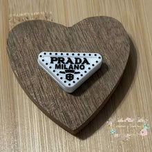 Load image into Gallery viewer, Prad White Silicone Focal Bead Silicone

