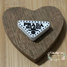 Load image into Gallery viewer, Prad White Silicone Focal Bead Silicone
