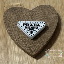 Load image into Gallery viewer, Prad White Silicone Focal Bead Silicone
