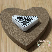 Load image into Gallery viewer, Prad White Silicone Focal Bead Silicone
