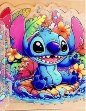 PREORDER Acrylic Pen/Pencil/Brush Holder - Sman with Flowers PREORDER