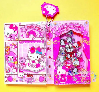 PREORDER Shaker Notebook - Bright Pink Kitty PREORDER