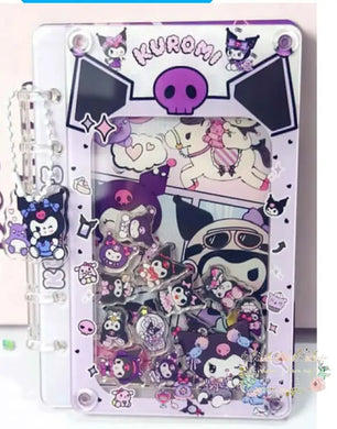 PREORDER Shaker Notebook - Kuromi PREORDER