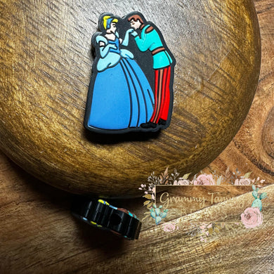 Prince & Princess Silicone Focal Bead Beads