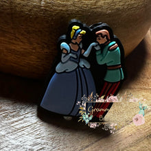 Load image into Gallery viewer, Prince &amp; Princess Silicone Focal Bead Beads
