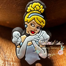 Load image into Gallery viewer, Princess #1 Silicone Focal Bead Beads
