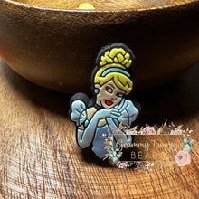 Load image into Gallery viewer, Princess #1 Silicone Focal Bead Beads
