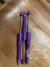 Load image into Gallery viewer, Deep Purple Beadable Pen Beadable Pen
