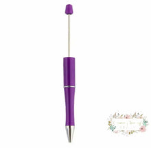 Load image into Gallery viewer, Purple Beadable Pen Beadable Pen
