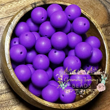 Load image into Gallery viewer, Classic Purple 12Mm Silicone Focal Bead
