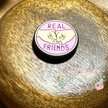 Load image into Gallery viewer, Real Friends Silicone Focal Bead
