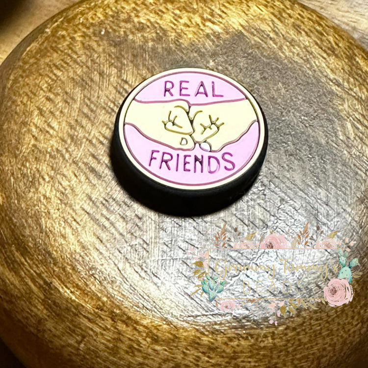 Real Friends Silicone Focal Bead