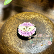 Load image into Gallery viewer, Real Friends Silicone Focal Bead
