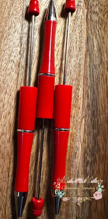 Real Red Beadable Pen Beadable Pen