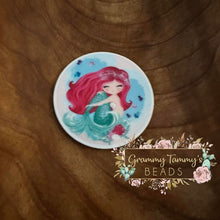 Load image into Gallery viewer, Red Headed Mermaid Flatback
