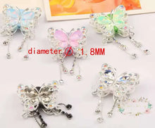 Load image into Gallery viewer, Rhinestone Butterfly with Chains Fancy Butterfly
