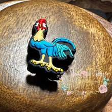 Load image into Gallery viewer, Rooster Silicone Focal Bead Beads
