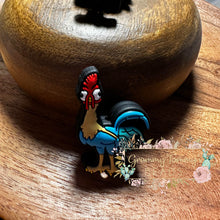 Load image into Gallery viewer, Rooster Silicone Focal Bead Beads
