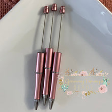 Load image into Gallery viewer, Beadable Pens - Rose Gold Beadable Pen
