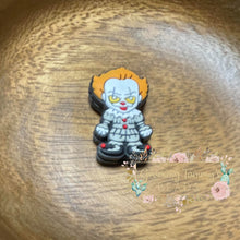 Load image into Gallery viewer, Scary Clown Silicone Focal Bead
