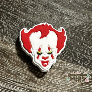 Scary It Clown - Silicone Focal Bead Silicone Focal Bead