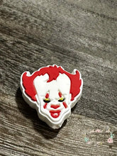 Load image into Gallery viewer, Scary It Clown - Silicone Focal Bead Silicone Focal Bead

