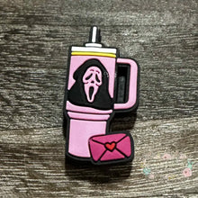 Load image into Gallery viewer, Scary Cup Silicone Focal Bead Silicone Focal Bead
