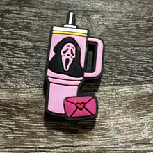Load image into Gallery viewer, Scary Cup Silicone Focal Bead Silicone Focal Bead
