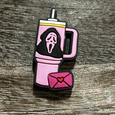 Scary Cup Silicone Focal Bead Silicone Focal Bead