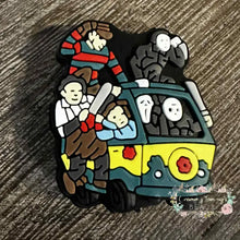 Load image into Gallery viewer, Scary Van - Silicone Focal Bead Silicone Focal Bead
