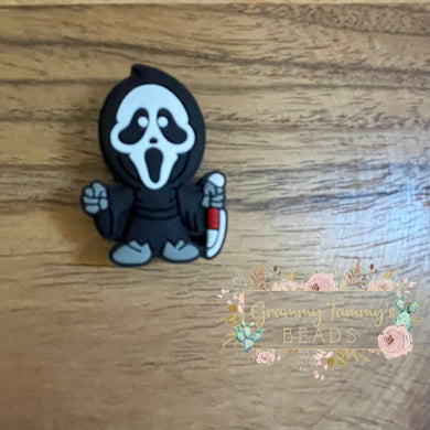 Scream Silicone Focal Bead