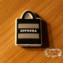 Load image into Gallery viewer, Sephora Bag Silicone Focal Bead Silicone Focal Bead
