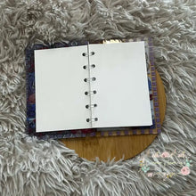 Load image into Gallery viewer, Shaker Notebook - Alice - SIZE A7 ONLY Acrylic Pen/Pencil/Brush Holder
