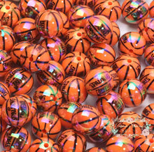 Load image into Gallery viewer, Shiny Basketball Beads - 5 Count Basketball Beads

